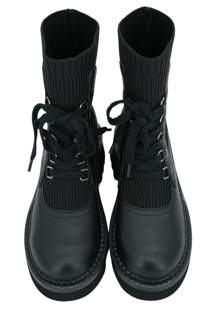 NOA HARMON - BOOTS CHAUSSETTES NOIRES "TINI"