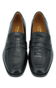 MI/MAI - MOCASSINS EFFET CROCO "LUCIANO" NOIRS