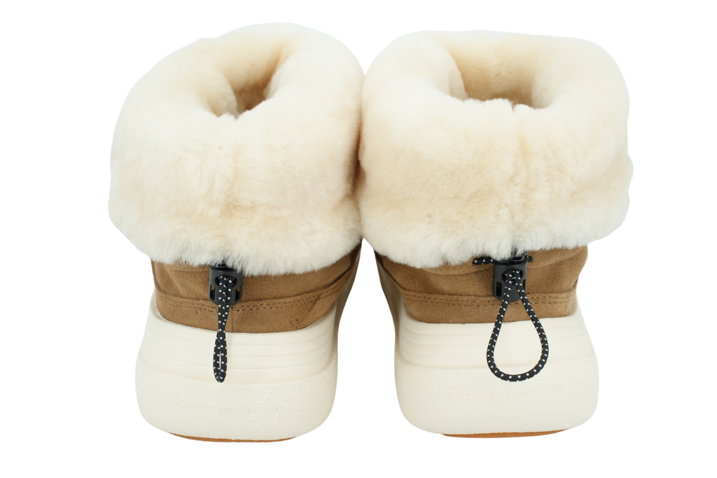 FLOWER MOUNTAIN - BOOTS FOURRÉES "FAMI MID" BEIGE