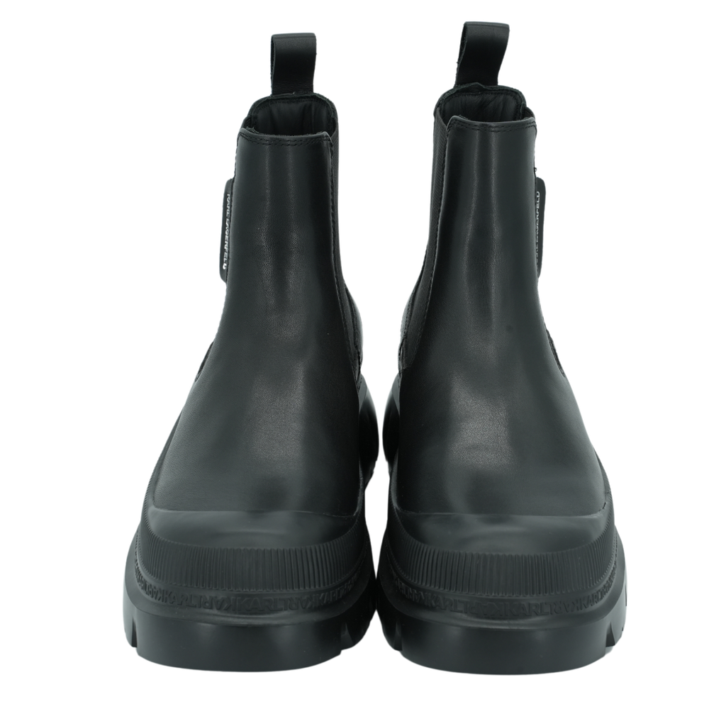 KARL LAGERFELD - BOOTS CHELSEA "TREKKA MAX" NOIRES
