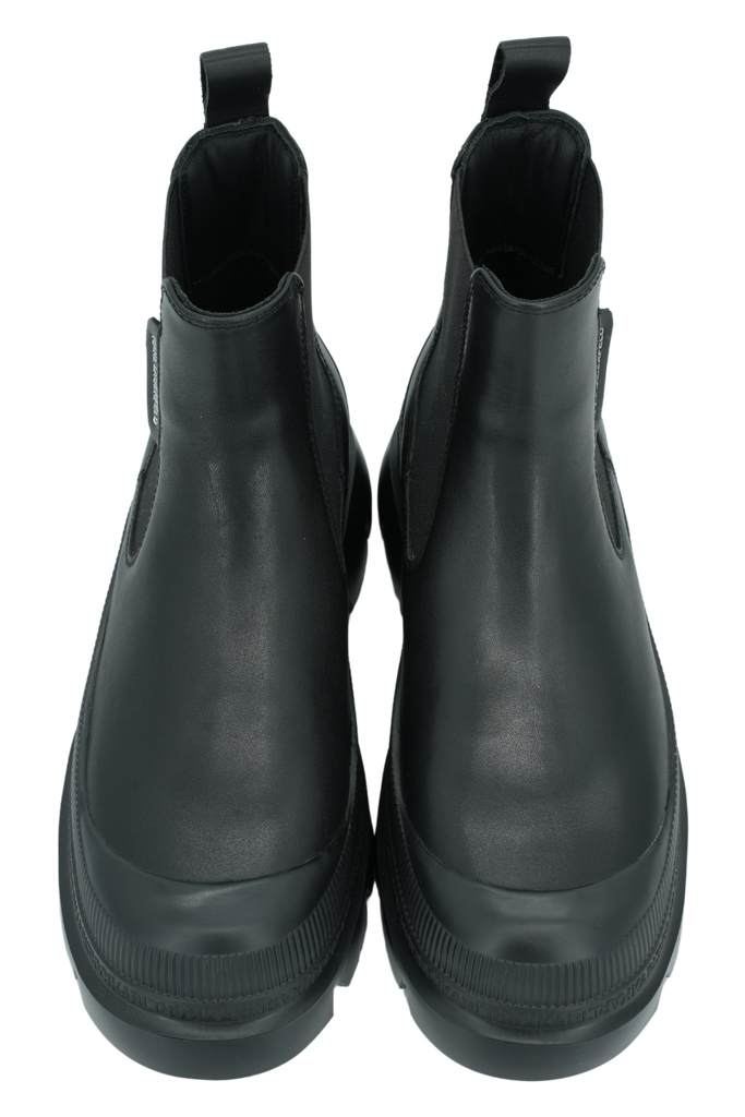 KARL LAGERFELD - BOOTS CHELSEA "TREKKA MAX" NOIRES