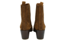 MI/MAI - BOTTINES CHELSEA EN DAIM MARRON "JANE II" BRUNES
