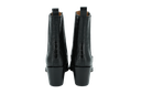 MI/MAI - BOTTINES CHELSEA "JANE II" NOIRES CROCOS