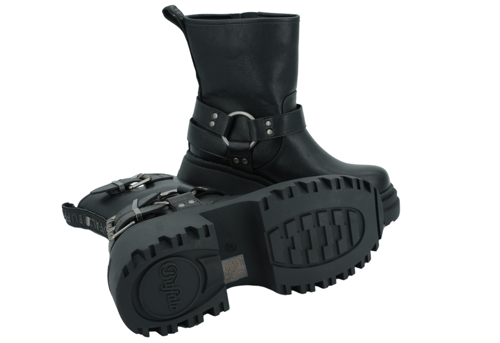 BUFFALO - BOOTS BIKER NOIR