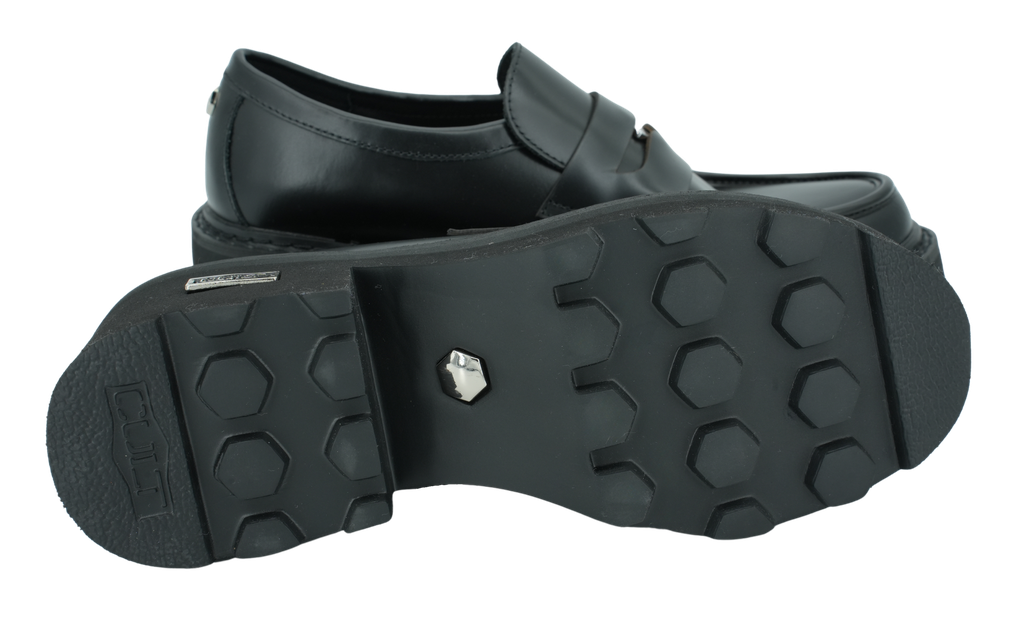 CULT - MOCASSINS NOIRS