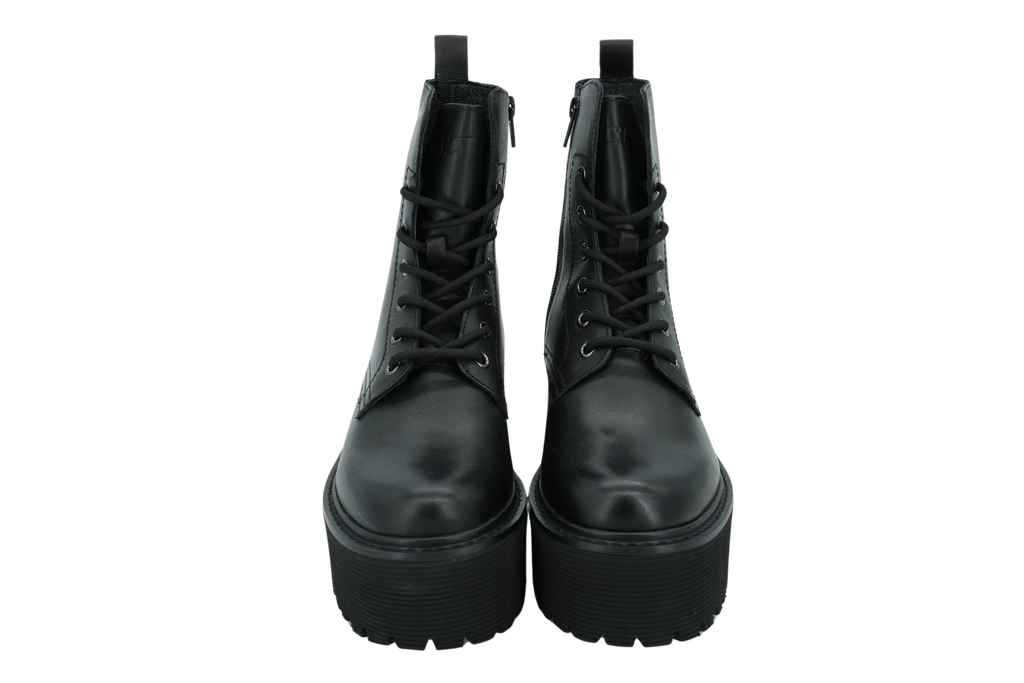 CULT - BOOTS NOIRES À LACETS