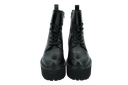CULT - BOOTS NOIRES À LACETS