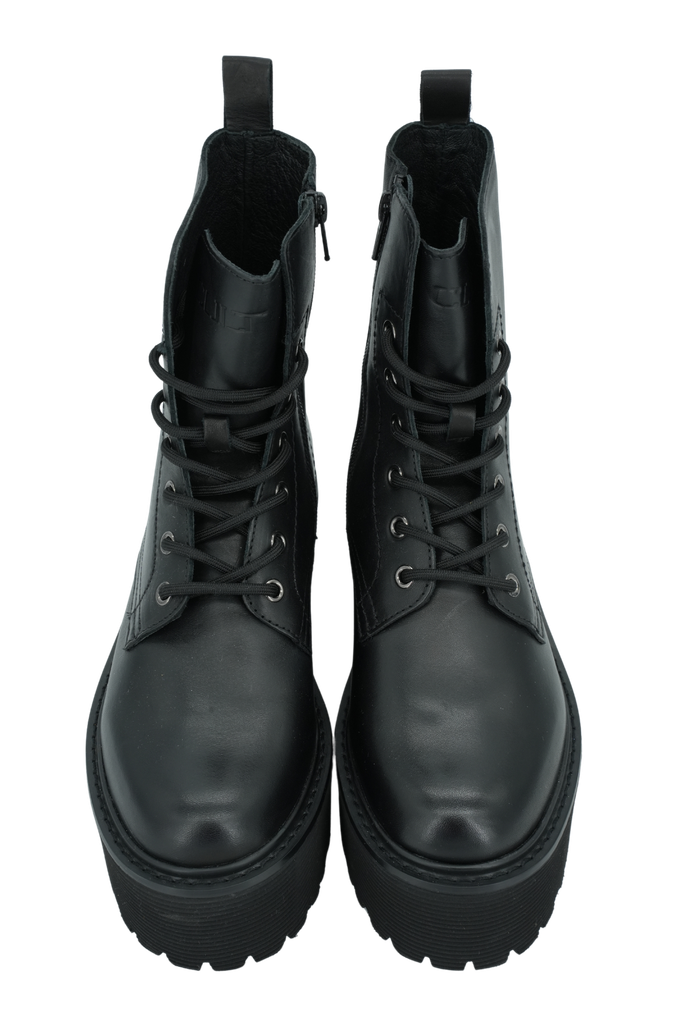 CULT - BOOTS NOIRES À LACETS