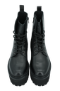 CULT - BOOTS NOIRES À LACETS