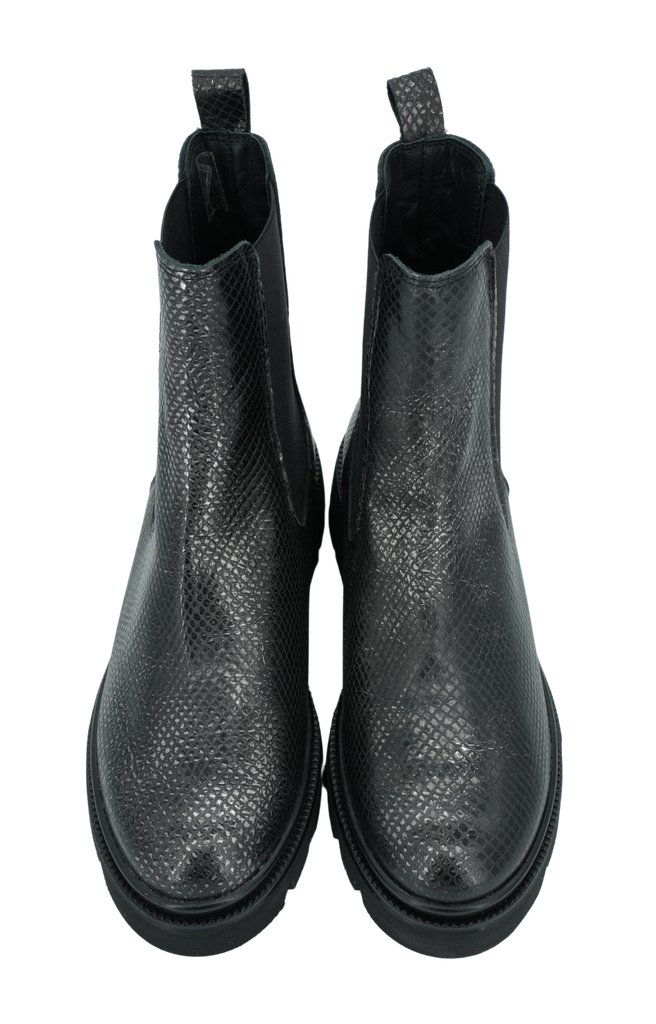 CTWLK - BOOTS CHELSEA MÉTALLIQUES ARGENTÉES