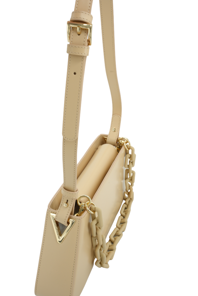 WEAT - SAC À BANDOULIÈRE LATTE