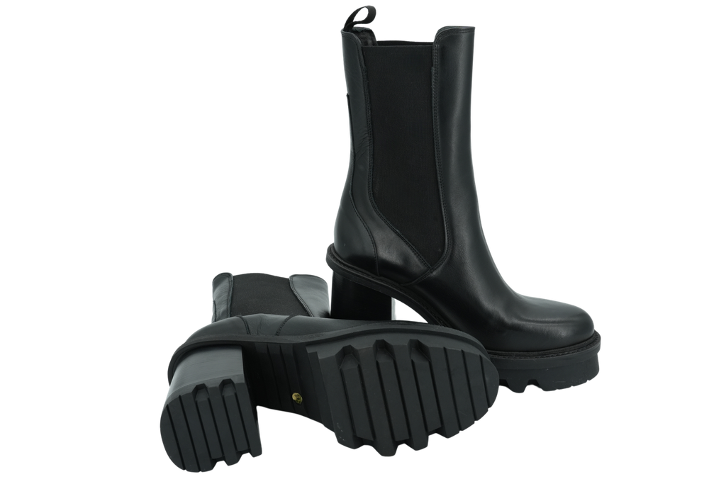 GIANNI RENZI - BOTTINES NOIRES À TALONS