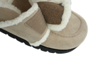 NUBIKK - SABOTS FOURRÉS "TEDDY CHUNKY FUR" TAUPE