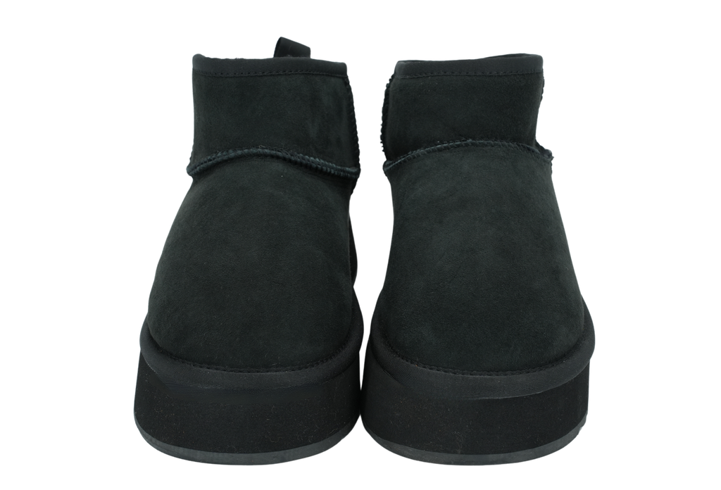 HOOR - BOOTS FOURRÉES NOIRES COURTES