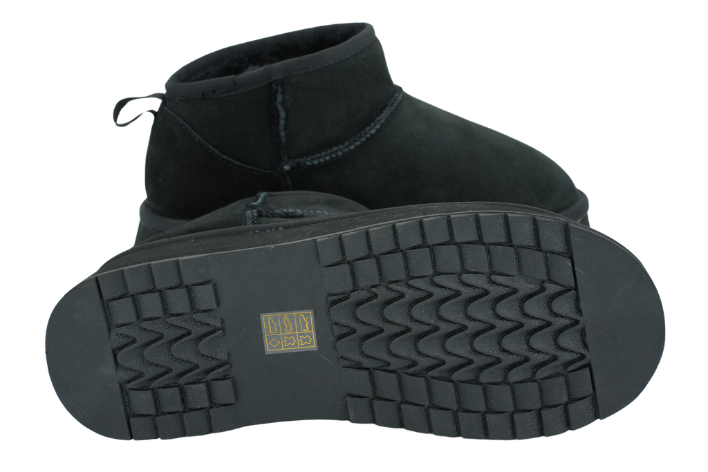 HOOR - BOOTS FOURRÉES NOIRES COURTES