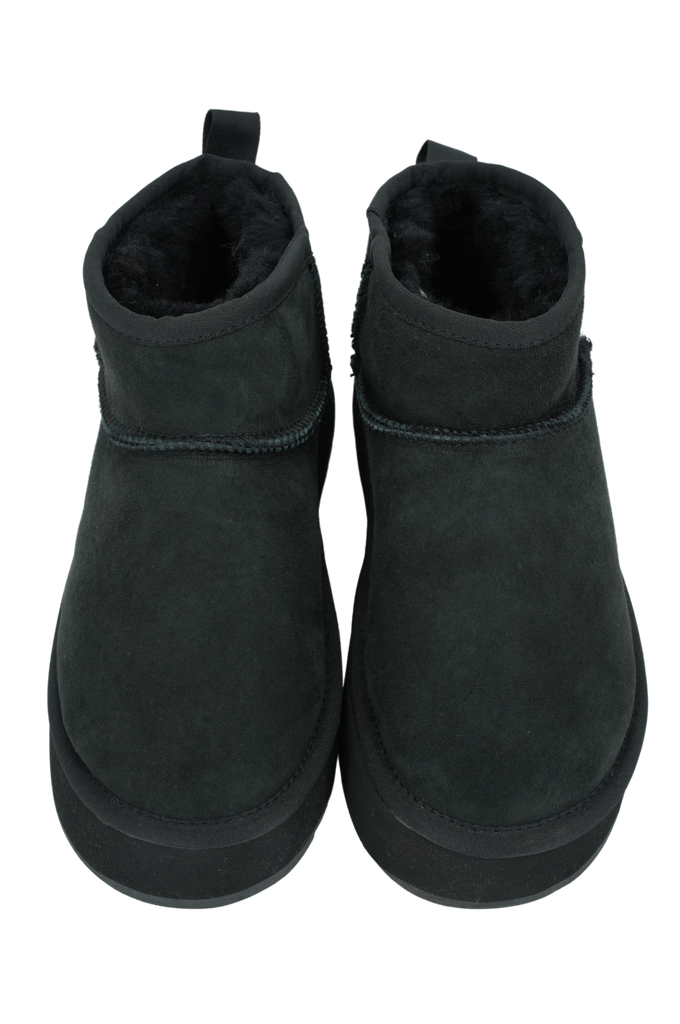 HOOR - BOOTS FOURRÉES NOIRES COURTES