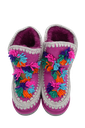 MOU - BOOTS FOURRÉES ROSE FLUO POUR ENFANT