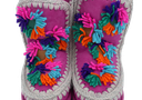 MOU - Eskimo K wool flowers