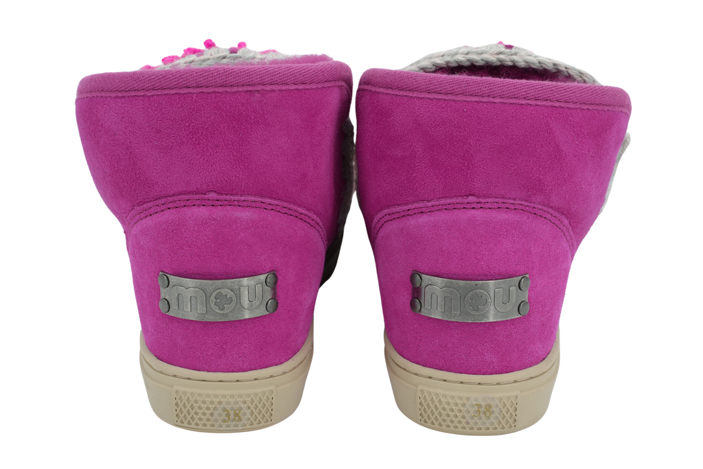 MOU - Sneaker # 09 wool flowers and rhinestones