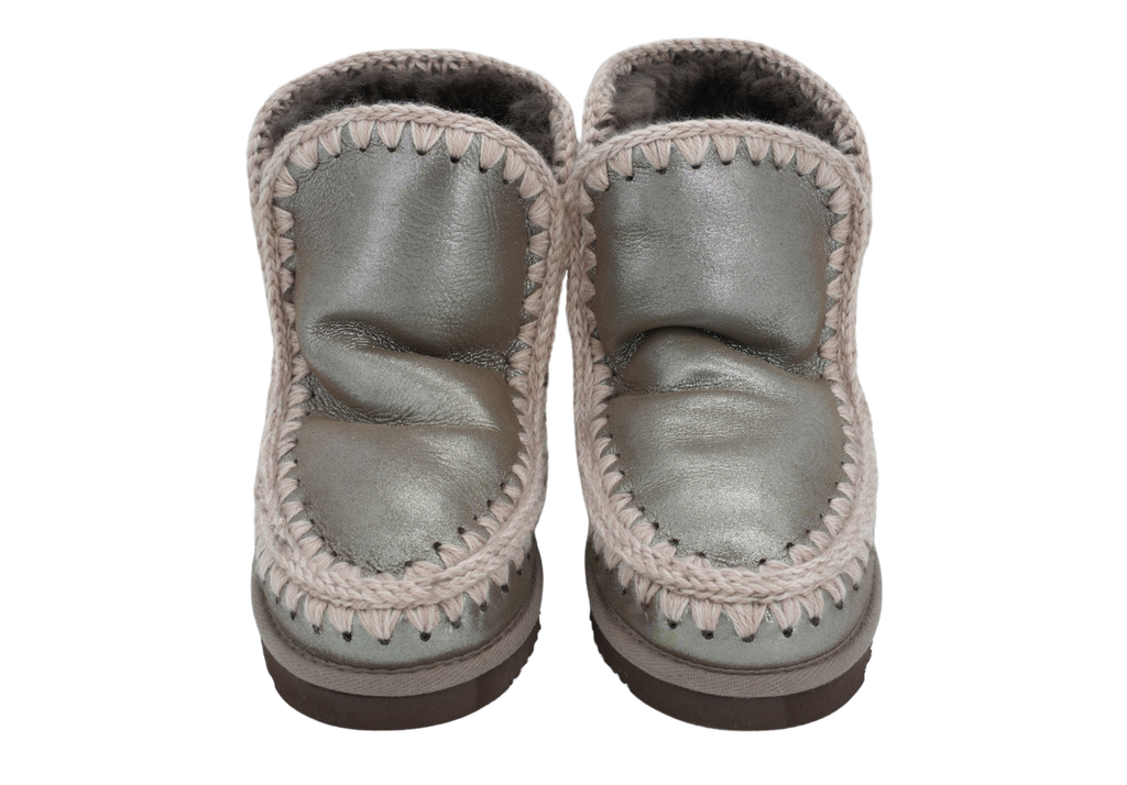 MOU - BOOTS FOURRÉES "ESKIMO 18" MÉTALLIQUE BRONZE