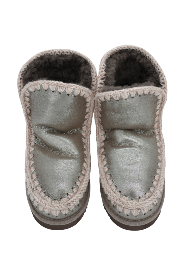 MOU - BOOTS FOURRÉES "ESKIMO 18" MÉTALLIQUE BRONZE