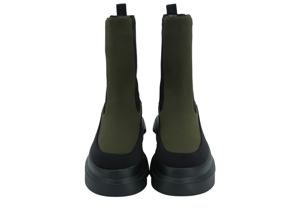 JEANNOT - BOOTS BIKER CHELSEA KAKI