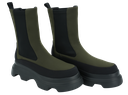JEANNOT - BOOTS BIKER CHELSEA KAKI
