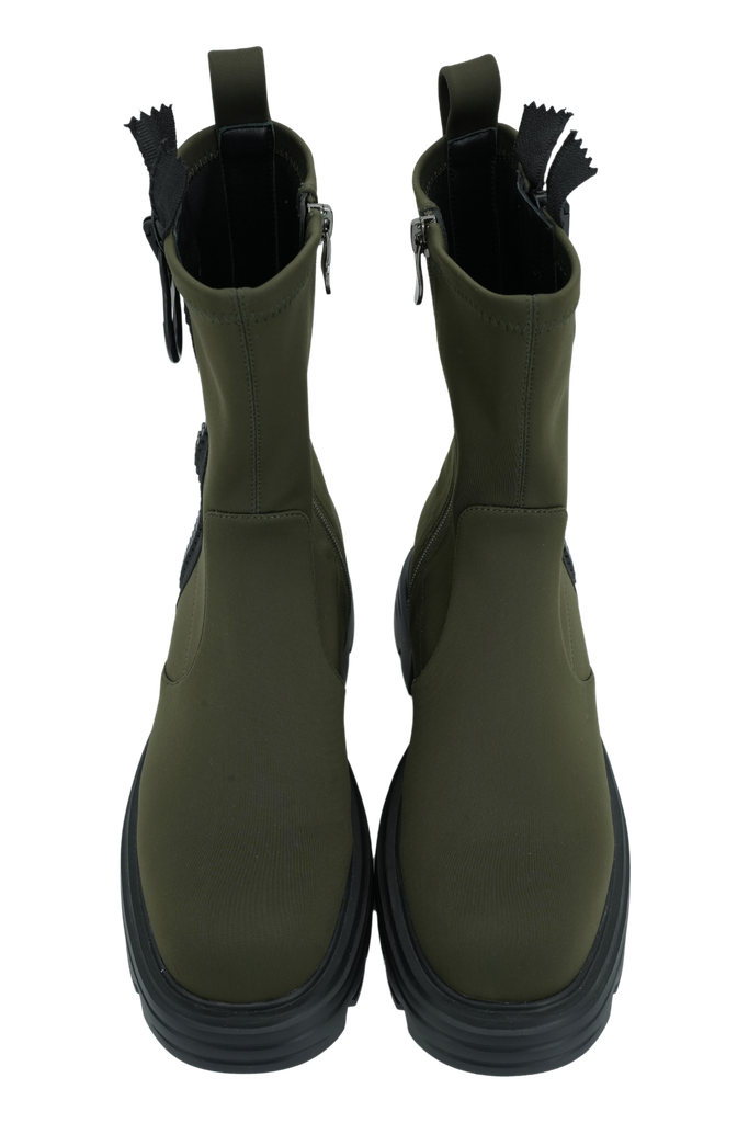 JEANNOT - BOOTS BIKER KAKI