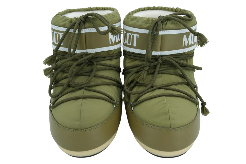 MOON BOOT - BOTTES ICON LOW EN NYLON KAKI