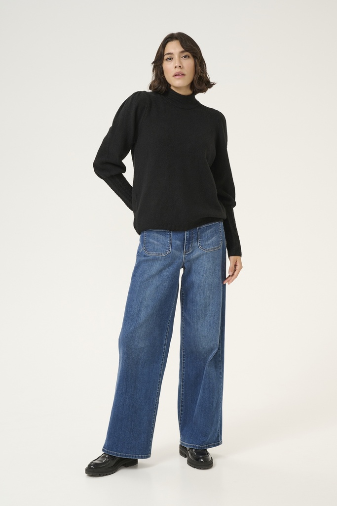 KAFFE - PULL EN TRICOT "KAMELIA"