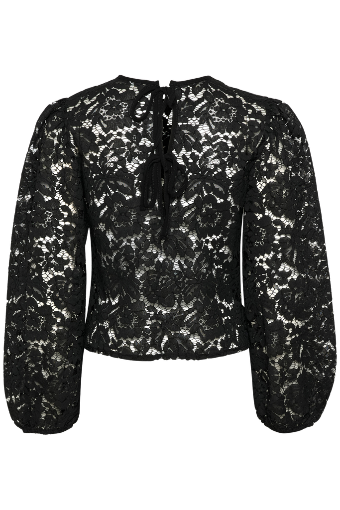 KAFFE - BLOUSE "KANOMI" NOIRE