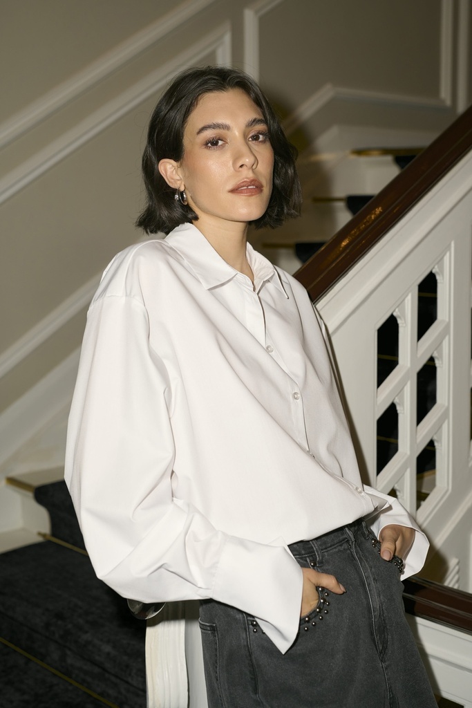 KAFFE - CHEMISE "KAANE" BLANCHE