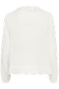 KAFFE - BLOUSE "KANINNA" BLANCHE