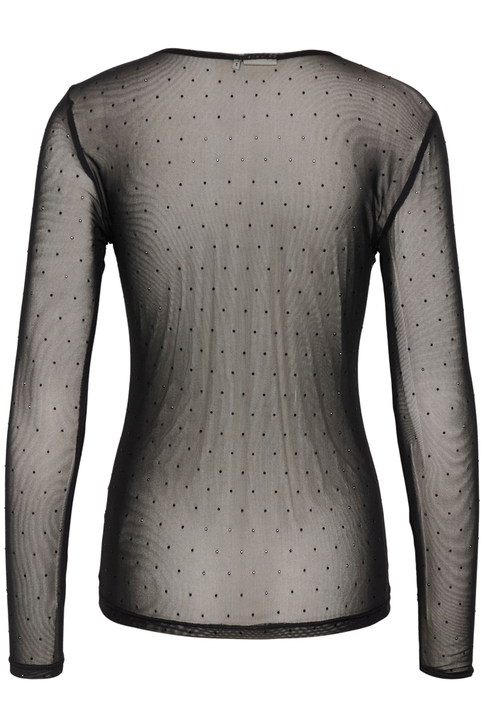 KAFFE - T-SHIRT "KADORIANA" NOIR