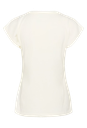 KAFFE - T-SHIRT "KALISE" BLANC CRAIE