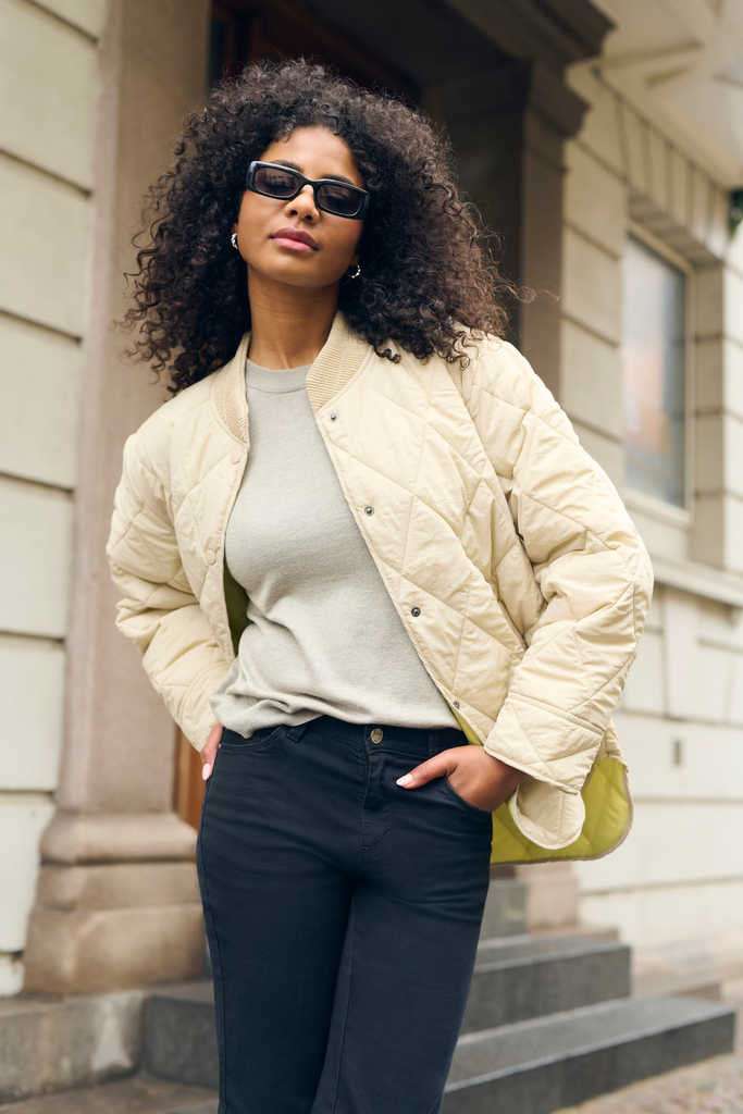 KAFFE - VESTE "KALORENA" BEIGE