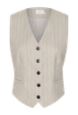 KAFFE - GILET "KAKAYSA" GRIS