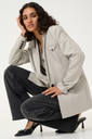 KAFFE - BLAZER "KAKAYSA" GRIS