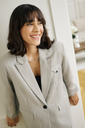 KAFFE - BLAZER "KAKAYSA" GRIS