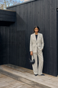 KAFFE - PANTALON "KAKAYSA" GRIS