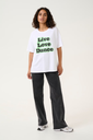 KAFFE - T-SHIRT "KAELLEN" BLANC