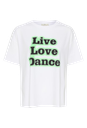 KAFFE - T-SHIRT "KAELLEN" BLANC
