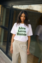KAFFE - T-SHIRT "KAELLEN" BLANC