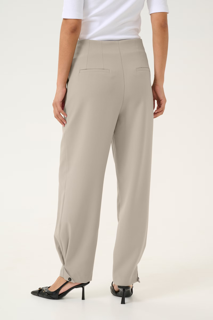 KAFFE - PANTALON "KAVITTA" BEIGE