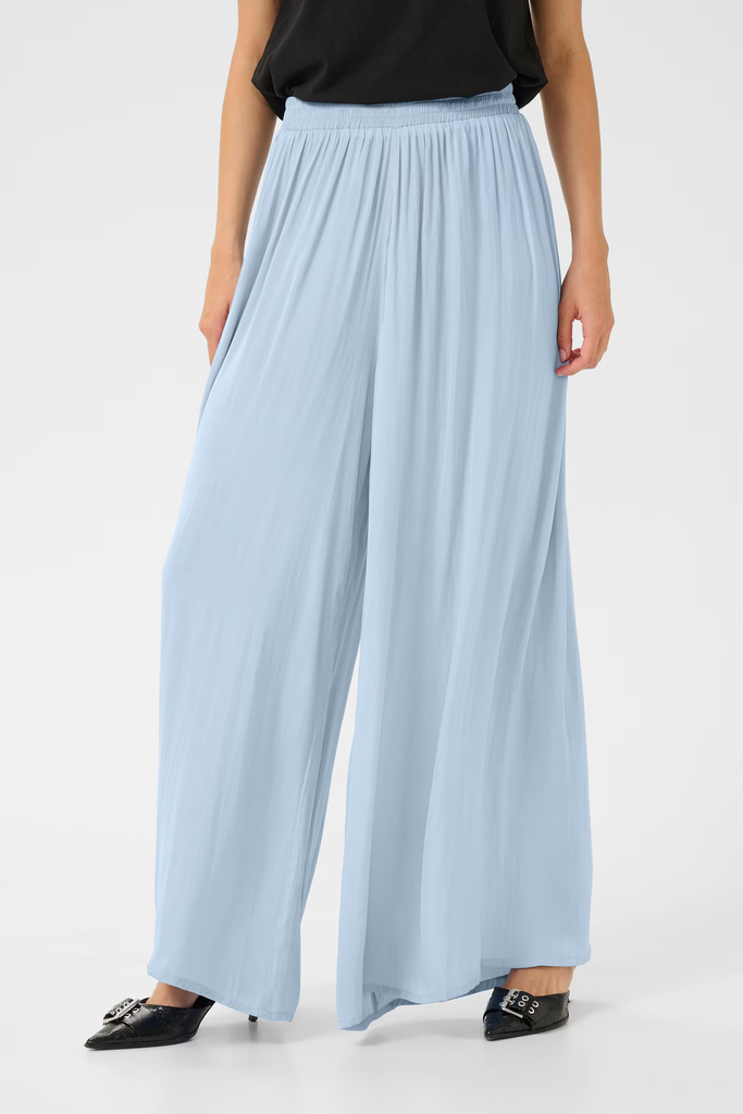 KAFFE - PANTALON "KAALLIE" BLEU