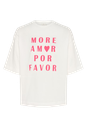 KAFFE - T-SHIRT "KAGISSA" BLANC