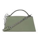 KARL LAGERFELD - SAC BANDOULIÈRE FIN "K/SIGNATURE" VERT
