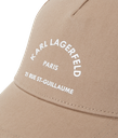 KARL LAGERFELD - CASQUETTE "RUE ST-GUILLAUME" BEIGE
