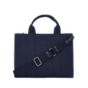 KARL LAGERFELD - CABAS CARRÉ DE TAILLE MOYENNE "RUE ST-GUILLAUME" BLEU MARINE
