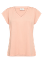 KAFFE - T-SHIRT "KALISE" PÊCHE